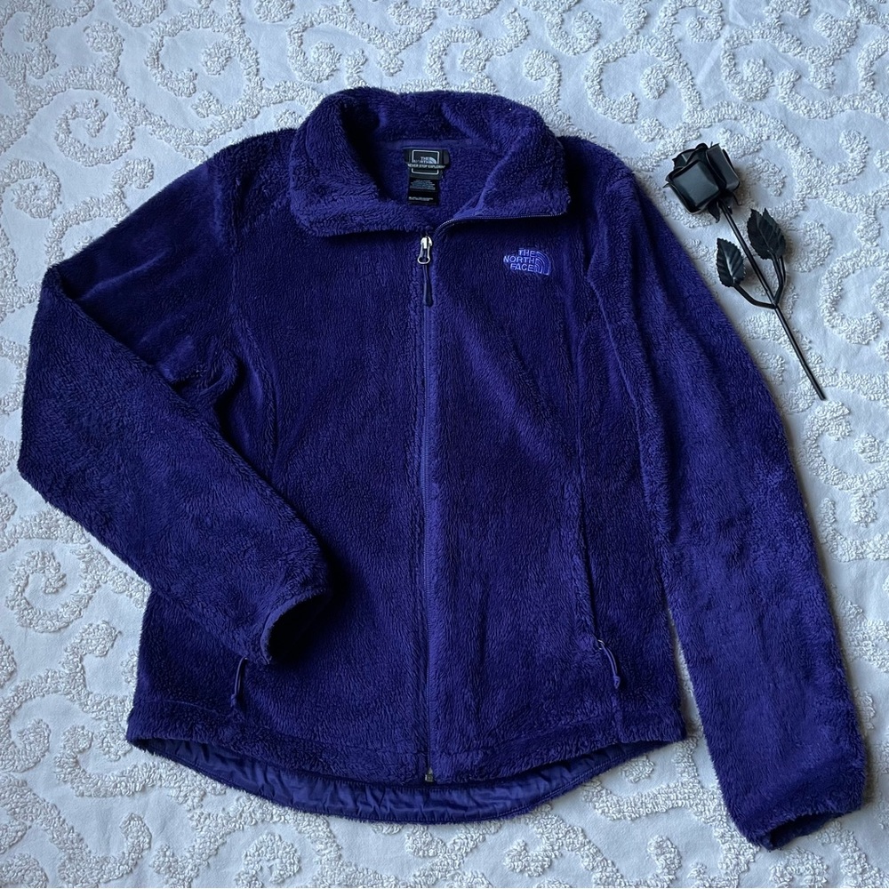 Purple North Face Osito Jacket small